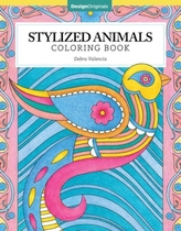  Stylized Animals Coloring Book