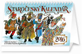 Kalendář stolní 2016 - Staročeský kalendář, 2016, 23,1 x 14,5 cm