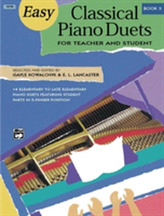  EASY CLASSICAL PIANO DUETS BOOK 3