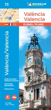  Valencia - Michelin City Plan 73