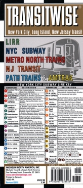  Streetwise Map New York Transitwise - Laminated City Center Street Map of New York Transitwise