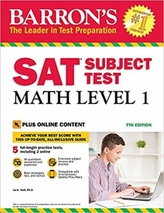  Barron's SAT Subject Test: Math Level 1 with Online Tests