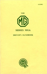 MG Series, MGA 1500 Drivers Handbook