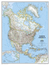  North America Classic, Enlarged &, Tubed