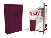 NKJV, Thinline Bible Youth Edition, Leathersoft, Purple, Red Letter Edition, Comfort Print