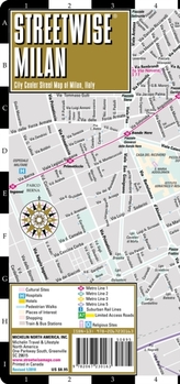  Streetwise Map Denver - Laminated City Center Street Map of Denver