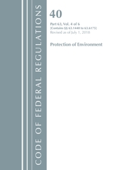  Code of Federal Regulations, Title 40 Protection of the Environment 63.1440-63.6175, Revised as of July 1, 2018 Vol 4 of