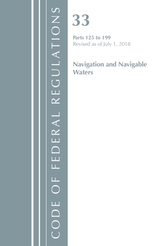  Code of Federal Regulations, Title 33 Navigation and Navigable Waters 125-199, Revised as of July 1, 2018