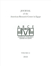  Journal of the American Research Center in Egypt, Volume 54 (2018)
