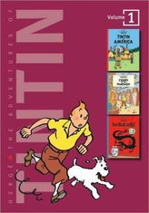  Adventures of Tintin 3 Complete Adventures in 1 Volume