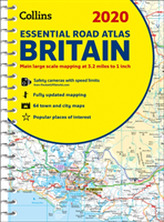  2020 Collins Essential Road Atlas Britain and Northern Ireland