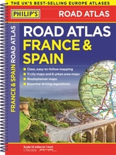  Philip\'s France and Spain Road Atlas