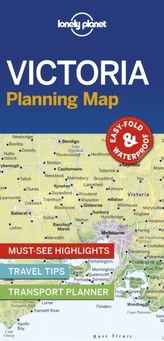  Lonely Planet Victoria Planning Map