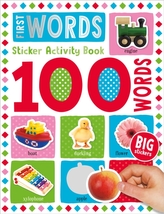  100 First Words Sticker Activity