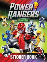  Power Rangers Beast Morphers Sticker Book