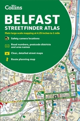  Collins Belfast Streetfinder Colour Atlas