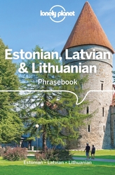  Lonely Planet Estonian, Latvian & Lithuanian Phrasebook & Dictionary