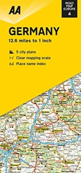  Road Map Germany