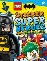  LEGO Batman Sticker Super Heroes and Super-Villains