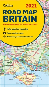  GB Map of Britain 2021