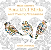  Millie Marotta\'s Beautiful Birds and Treetop Treasures Pocket Colouring