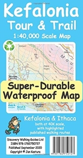 Kefalonia Tour & Trail Map