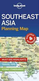  Lonely Planet Southeast Asia Planning Map