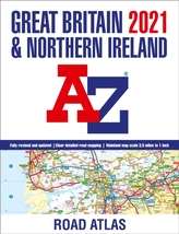  Great Britain A-Z Road Atlas 2021 (A3 Paperback)