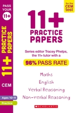  11+ Practice Papers for the CEM Test Ages 10-11