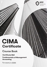  CIMA BA2 Fundamentals of Management Accounting