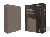  NET Bible, Journal Edition, Cloth over Board, Gray, Comfort Print