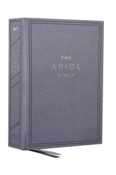 The NET, Abide Bible, Cloth over Board, Blue, Comfort Print