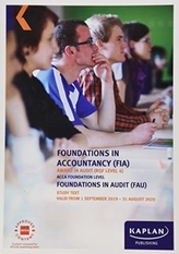  FOUNDATIONS IN AUDIT (INT/UK) - STUDY TEXT