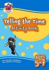  New Telling the Time Activity Book for Ages 5-7