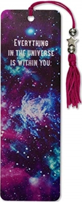  GALAXY BEADED BOOKMARK