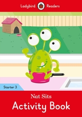  Nat Sits Activity Book - Ladybird Readers Starter Level 3