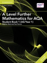  A Level Further Mathematics for AQA Student Book 1 (AS/Year 1) with Cambridge Elevate Edition (2 Years)