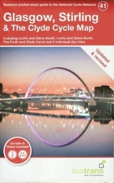  Glasgow, Stirling & The Clyde Cycle Map