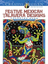  Creative Haven Festive Mexican Talavera Designs Coloring Book