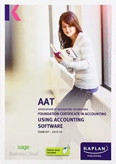  USING ACCOUNTING SOFTWARE - EXAM KIT