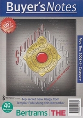  Bertram Books: Buyers Notes March 2004