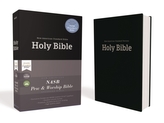  NASB, Pew and Worship Bible, Hardcover, Black, 1995 Text, Comfort Print