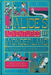  Alice\'s Adventures in Wonderland (Illustrated with Interactive Elements)