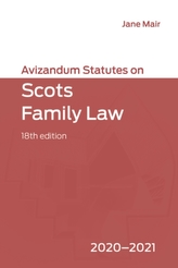  Avizandum Statutes on Scots Family Law