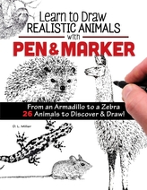  Learn to Draw Realistic Animals with Pen & Marker