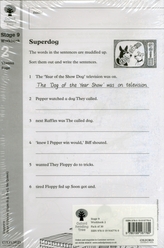  Oxford Reading Tree: Level 9: Workbooks: Workbook 2: Superdog and The Litter Queen (Pack of 30)