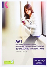 Bookkeeping Transactions - Study Text