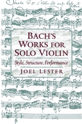  Bach\'S Works for Solo Violin