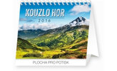 Kalendář stolní 2016 - Kouzlo hor Praktik,  16,5 x 13 cm