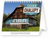 Kalendář stolní 2016 - České chalupy Praktik,  16,5 x 13 cm